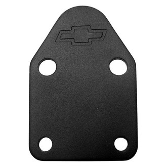 Proform® - Officially Licensed GM Black Crinkle Fuel Pump Block-Off Plate