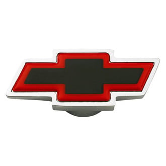 Proform® - Officially Licensed GM Bowtie Style Aluminum Chrome/Red/Black Air Cleaner Mounting Nut
