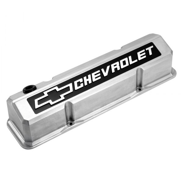 Proform® - Officially Licensed GM Slant-edge Tall Valve Covers with Raised Emblem