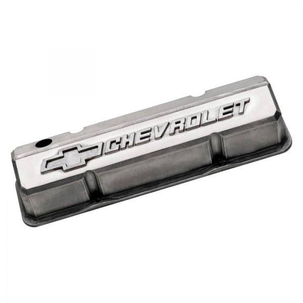 Proform® - Officially Licensed GM Slant-edge Tall Valve Covers with Raised Emblem