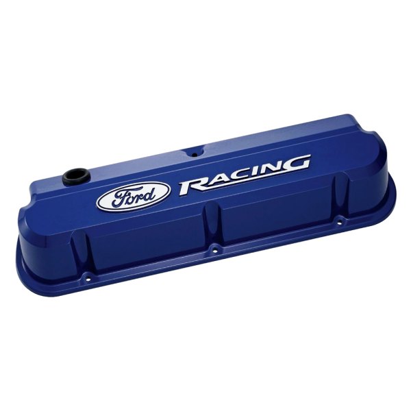 Proform® - Officially Licensed Ford Slant-edge Tall Valve Cover with Raised Emblem