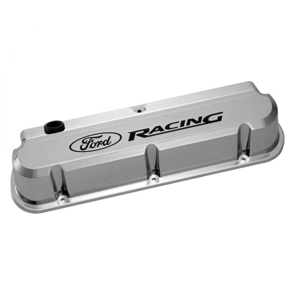 Proform® - Officially Licensed Ford Slant-edge Tall Valve Covers with Recessed Emblem