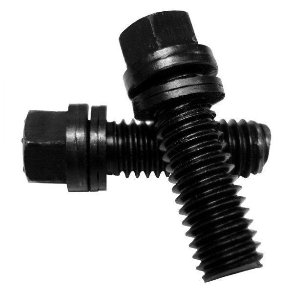 Proform® 66756 Black Oxide WedgeLocking Exhaust Header Bolts