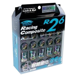 Project Kics® 32875 - R26 Black Cone Seat Lug Wheel Installation Kit