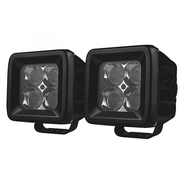 ProMaxx Automotive® - 3" 2x20W Flood Beam LED Lights, Generation 2 