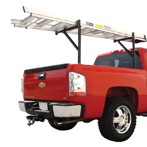 ProMaxx Automotive® - Single Side Black Powdercoated Roof Ladder Rack