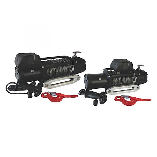 ProMaxx Automotive® - Off-Road Winch with Synthetic Rope