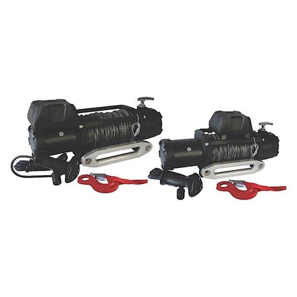 ProMaxx Automotive® - Off-Road Winch with Synthetic Rope