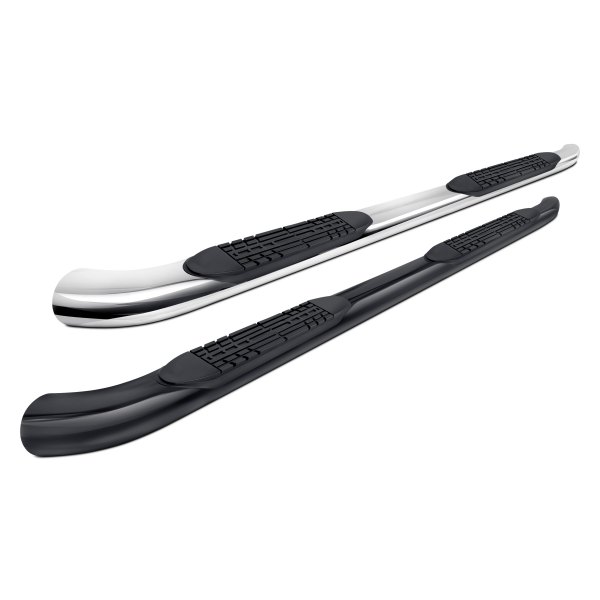  ProMaxx Automotive® - 4" Oval Curved Step Bars