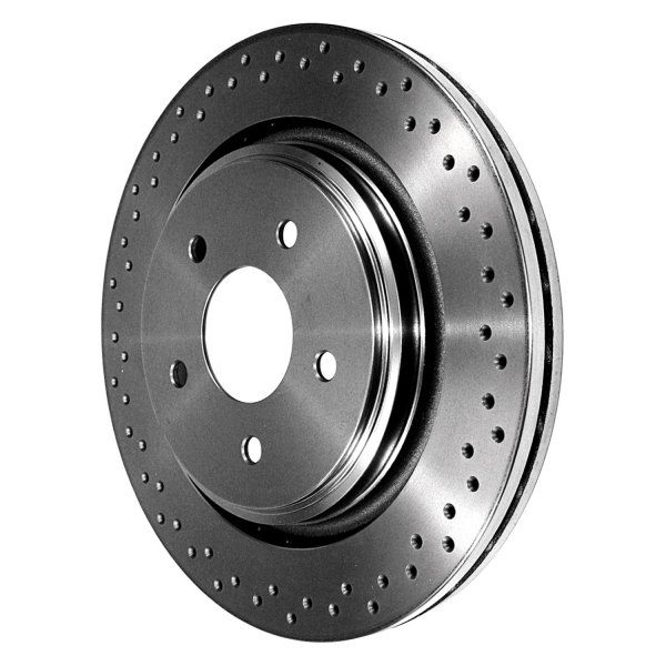DuraGo® BR900972 Drilled Vented Rear Brake Rotor