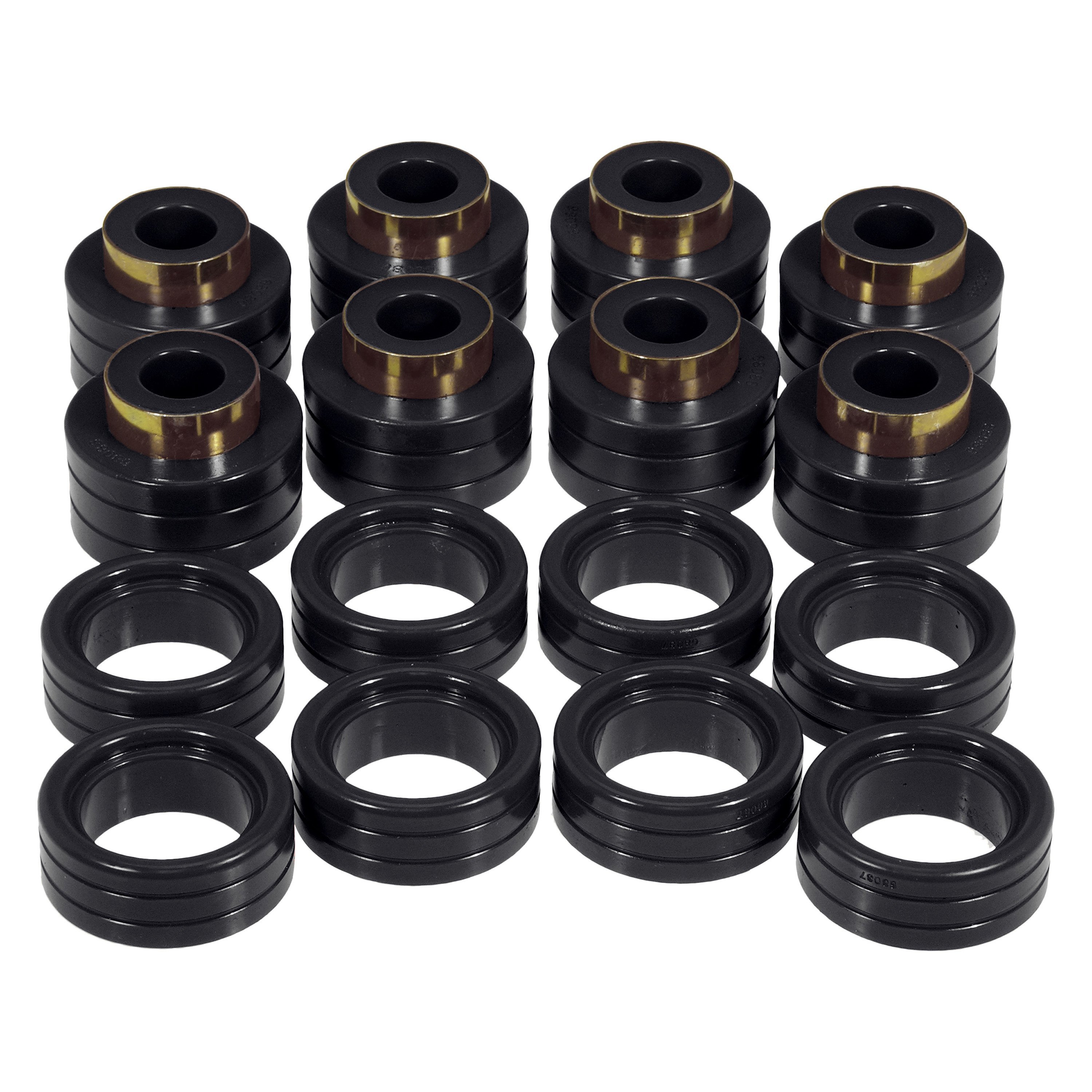 Prothane® 4108BL Front and Rear Body Mount Bushing Kit