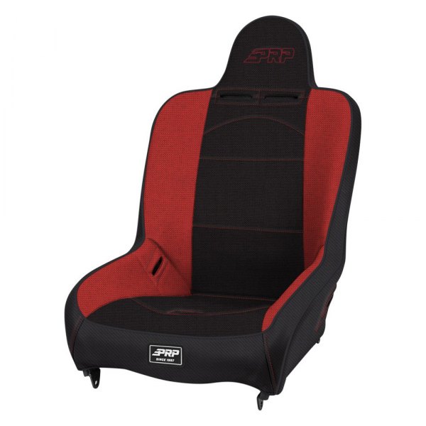  PRP Seats® - Premier High Back Black/Red Suspension Seat