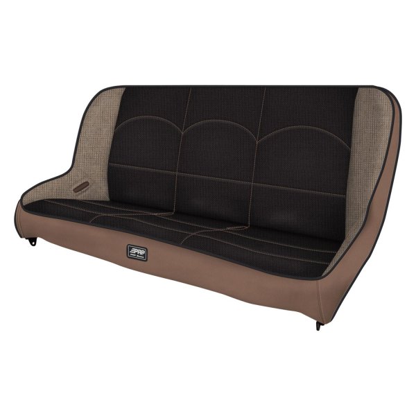  PRP Seats® - Low Back Rear Tan/Black Bench Seat