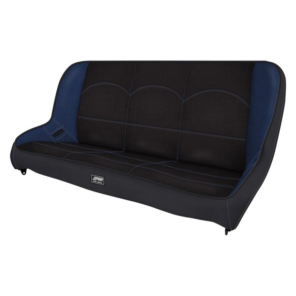  PRP Seats® - Low Back Rear Black/Blue Bench Seat