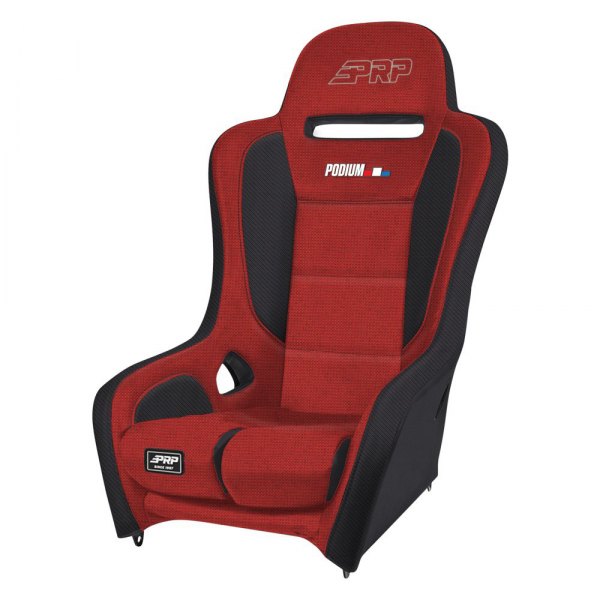  PRP Seats® - Podium Elite Black/Red Suspension Seat