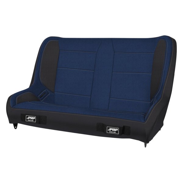  PRP Seats® - Elite Series Lowback Black/Blue Rear Bench Seat