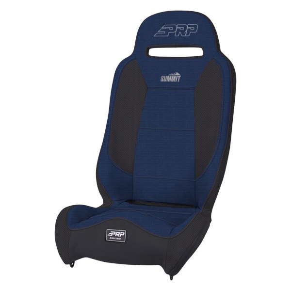  PRP Seats® - Summit High Back Black/Blue Suspension Seat