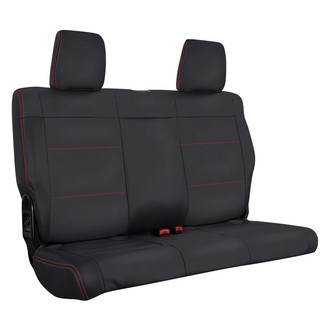 PRP Seats® - 2nd Row Black with Red Stitching Seat Cover