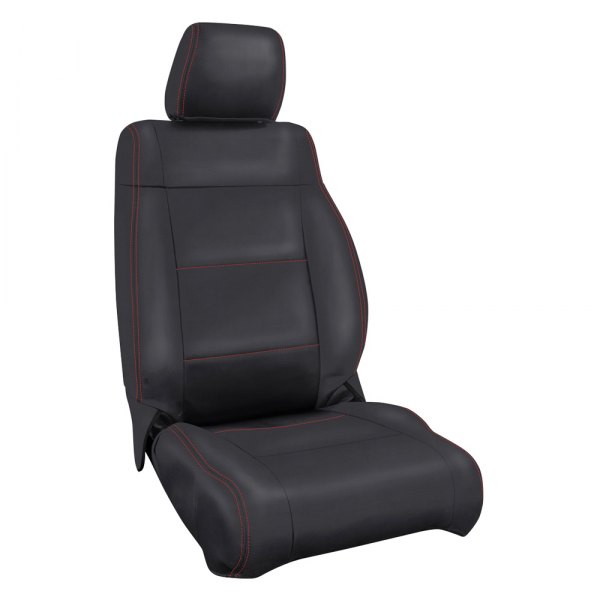  PRP Seats® - 1st Row Black with Red Stitching Seat Covers