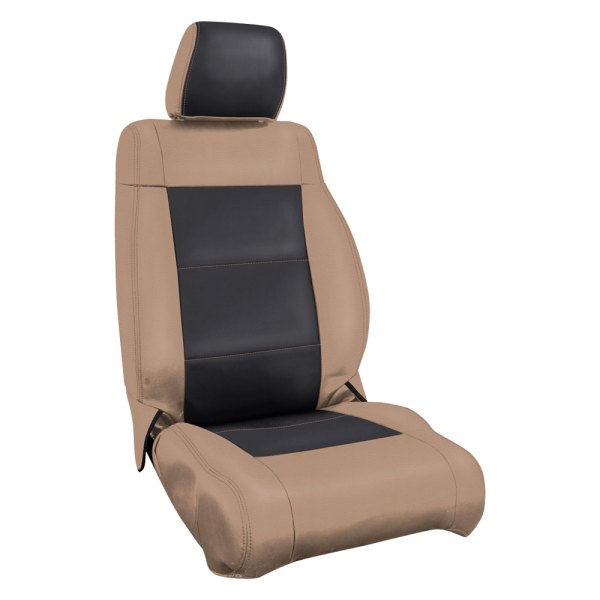  PRP Seats® - 1st Row Black/Tan with Tan Stiching Seat Covers