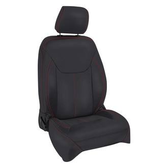 PRP Seats® - 1st Row Black with Red Stitching Seat Covers