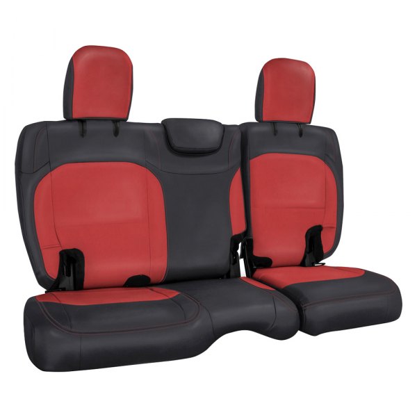  PRP Seats® - 2nd Row Black/Gray with Silver Stitching Seat Cover