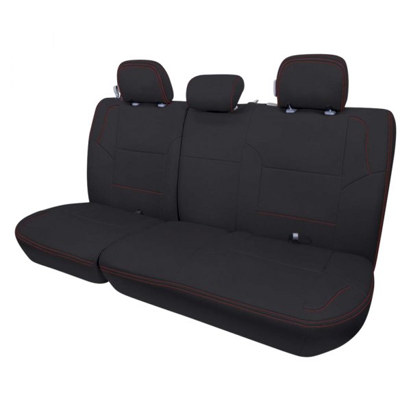  PRP Seats® - 2nd Row Black with Red Stitching Seat Cover