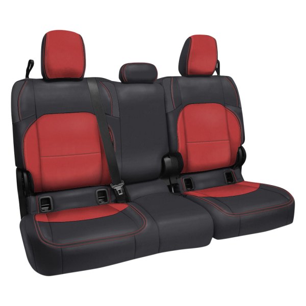  PRP Seats® - 2nd Row Black/Red with Red Stiching Seat Cover