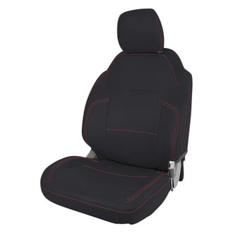PRP Seats® - 1st Row Black with Red Stitching Seat Covers