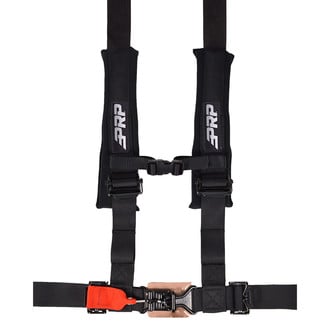 PRP Seats® - 4-Point 2" Latch and Link Harness Set, Black