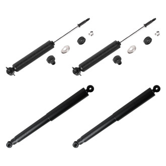 PRT® - Front and Rear Shock Absorber and Strut Set