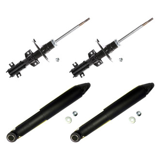 PRT® - Front and Rear Shock Absorber and Strut Set