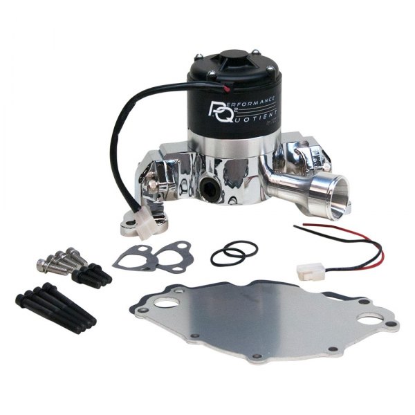 PRW® - PQX High Flow Electric Racing Water Pump with Back Plate