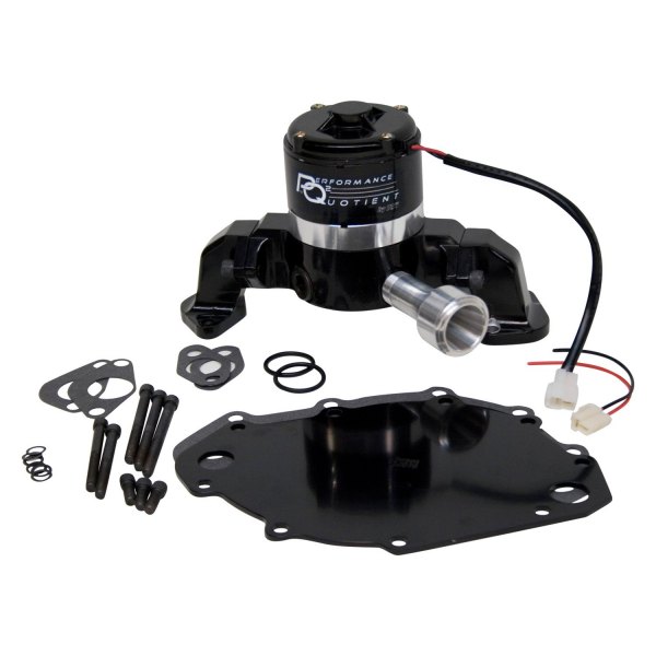 PRW® - PQX High Flow Electric Racing Water Pump with Back Plate