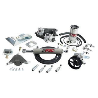 Cylinder Assist Kit Bolt On OE Axle 1.25 Tie Rod 12-18 Wrangler JK 3.6L PSC Steering