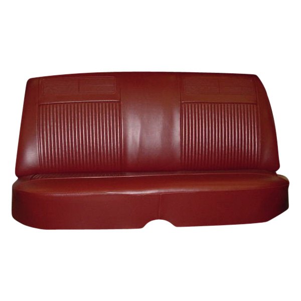  PUI Interiors® - Red Seville Grain Vinyl Seat Cover