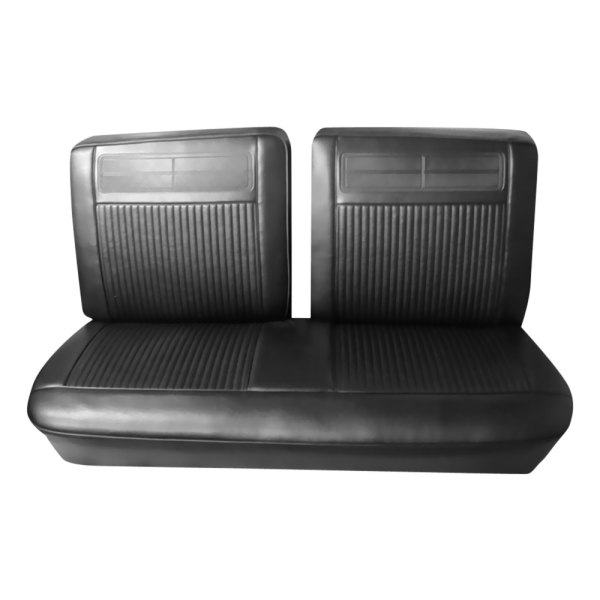  PUI Interiors® - Black Seville Grain Vinyl Bench Seat Cover
