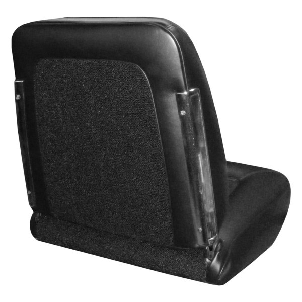  PUI Interiors® - Black Cologne Grain Vinyl Bucket Seat Cover