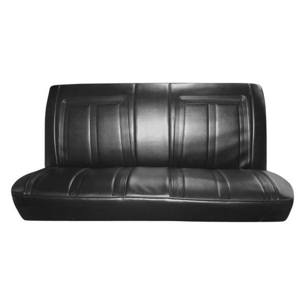  PUI Interiors® - Black Madrid Grain Vinyl Bench Seat Cover