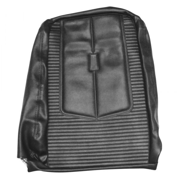  PUI Interiors® - Black Cologne Grain Vinyl Bucket Seat Cover