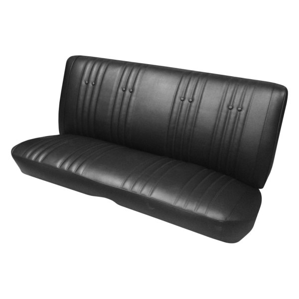  PUI Interiors® - Black Madrid Grain Vinyl Seat Cover