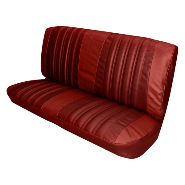  PUI Interiors® - Red Madrid Grain Vinyl Bench Seat Cover