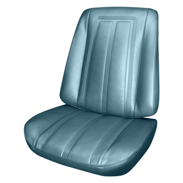  PUI Interiors® - Light Blue Madrid Grain Vinyl Seat Cover