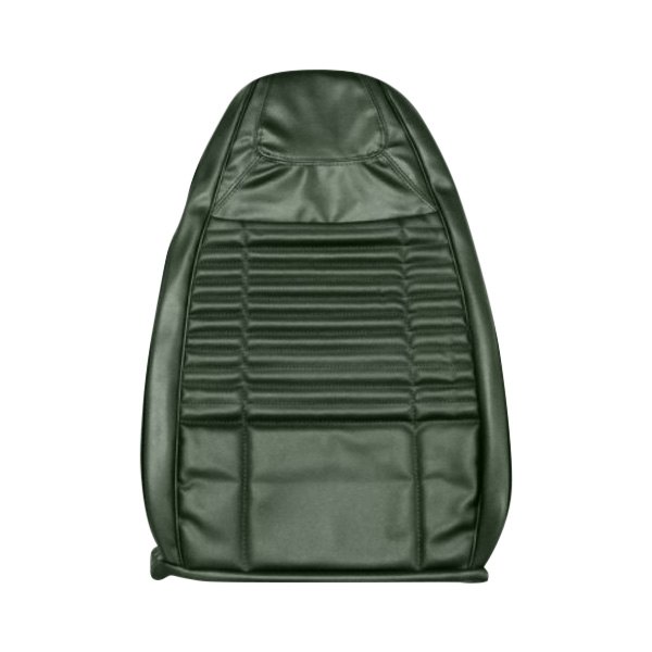  PUI Interiors® - Dark Metallic Green Headrest Covers