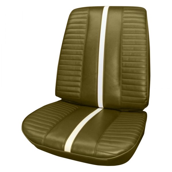  PUI Interiors® - Gold Madrid Grain Vinyl Bucket Seat Cover