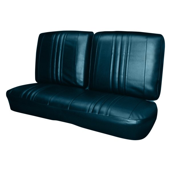  PUI Interiors® - Blue Madrid Grain Vinyl Bench Standard Style Seat Cover