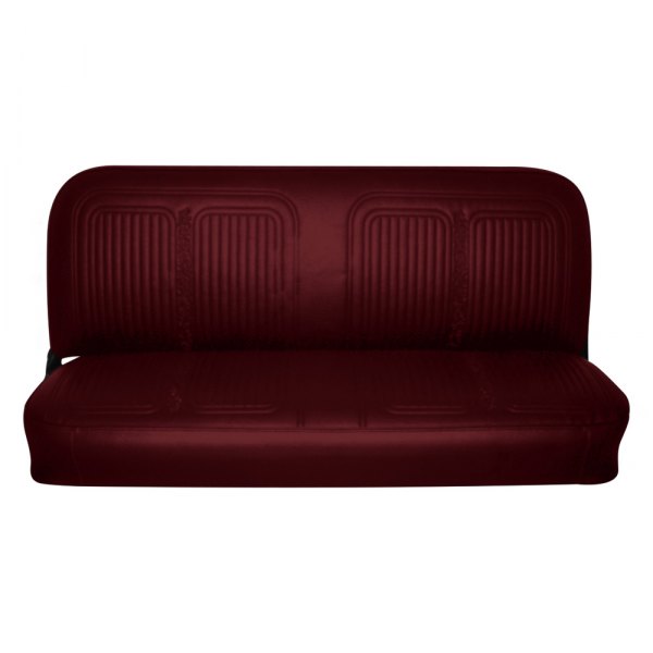  PUI Interiors® - Light Red Walrus Grain Vinyl Bench Seat Cover
