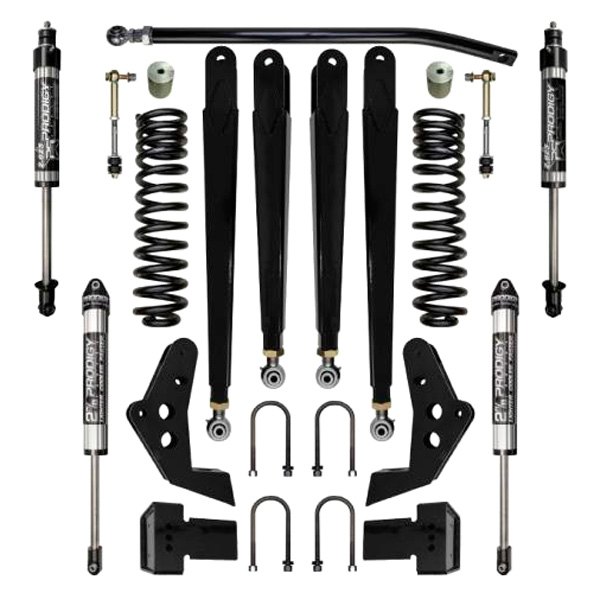 Pure Performance® - X Factor Plus™ 4" x 4" Stage 2 Front and Rear Suspension Lift Kit