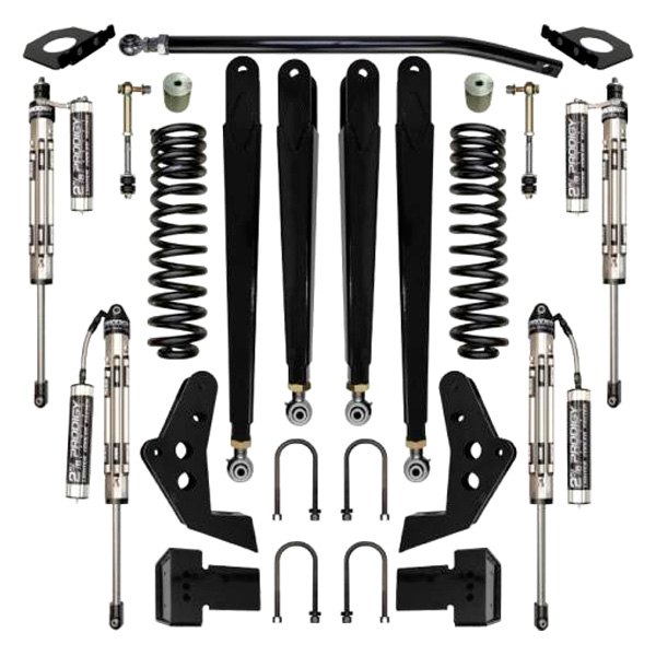 Pure Performance® - X Factor Plus™ 4" x 4" Stage 4 Front and Rear Suspension Lift Kit