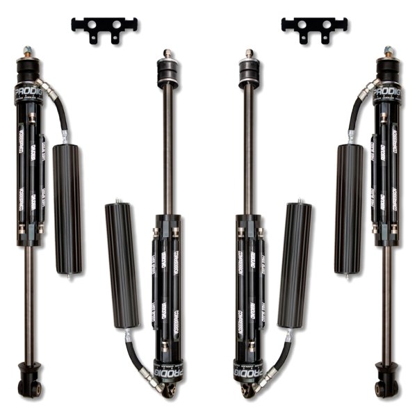 Pure Performance® - Ram 2500 4WD 2014 Prodigy™ Front and Rear Twin-Tube  Bypass Non-Adjustable Shock Absorber with Remote Reservoir Set